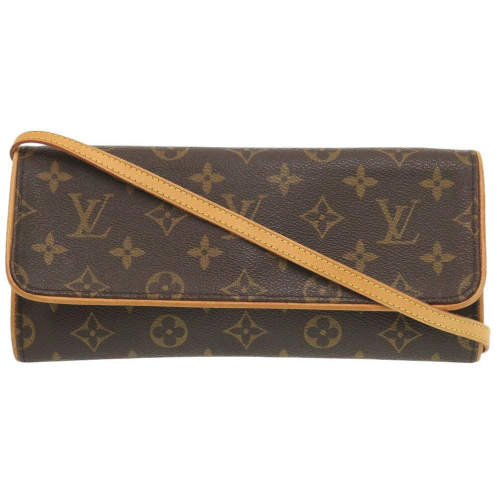 Louis Vuitton Brown Monogram Pochette Shoulder Bag (Pre-Owned)