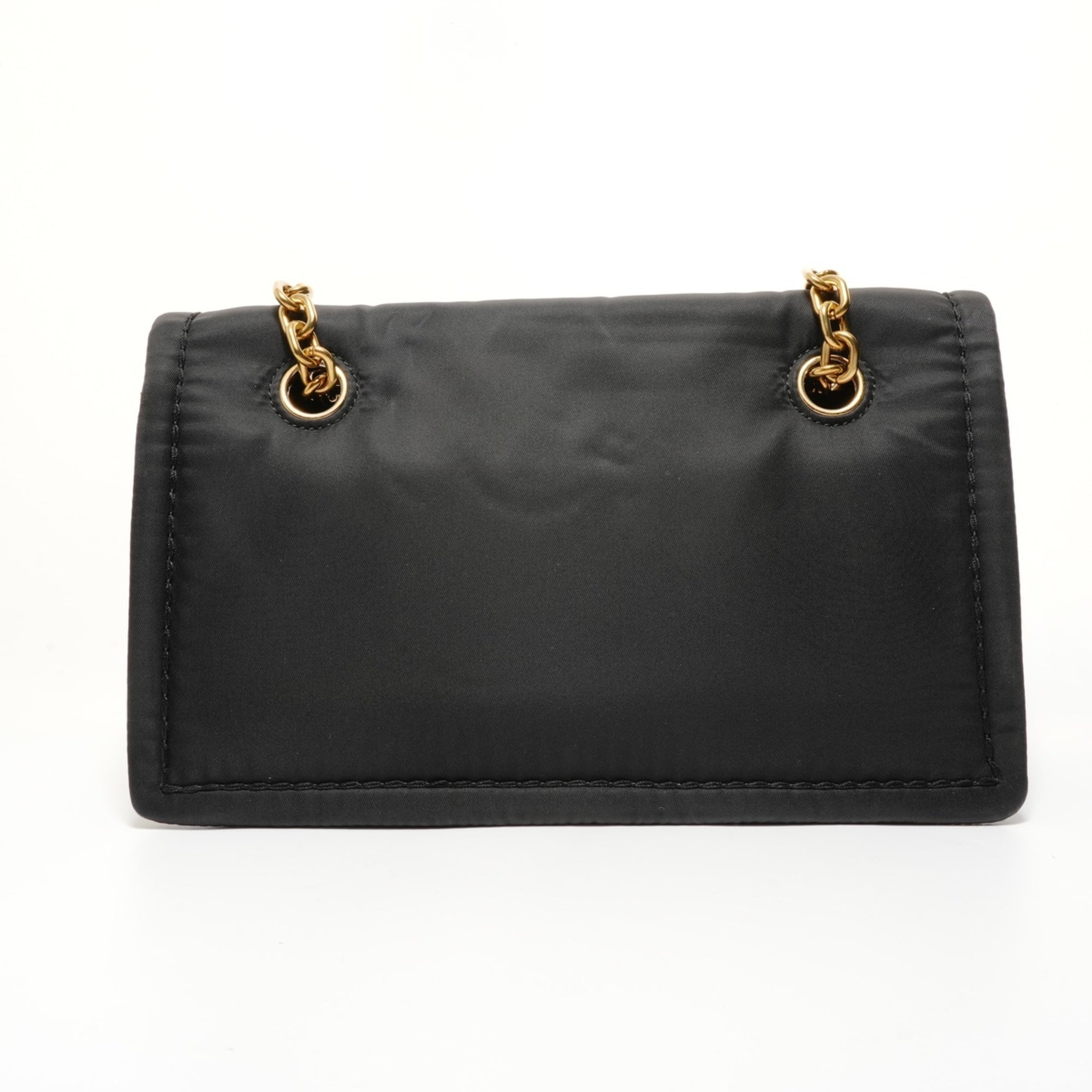 Prada Black Nylon Shoulder Bag (Pre-Owned)