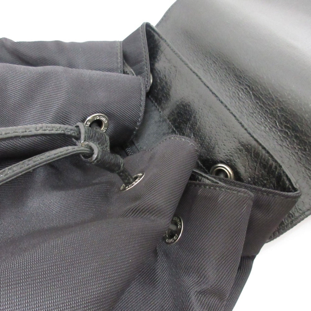 Gucci Black Nylon Backpack (Pre-Owned)
