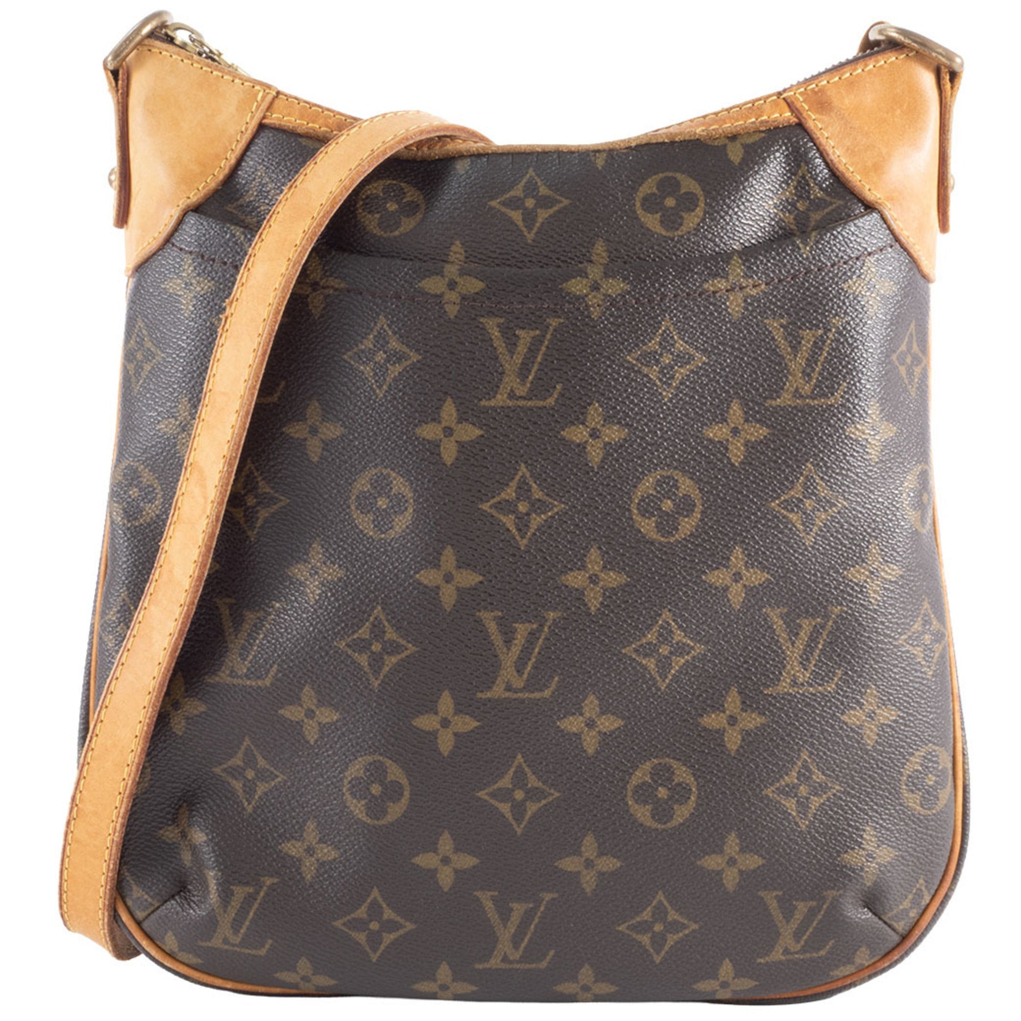 Louis Vuitton Brown Monogram Canvas Shoulder Bag (Pre-Owned)