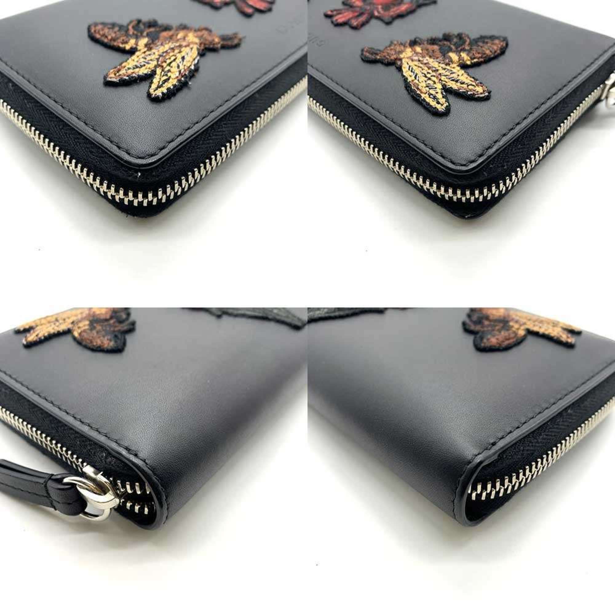 Gucci Leather Long Wallet (Bi-Fold) (Pre-Owned)
