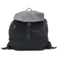 Bottega Veneta Black Nylon Leather Backpack (Pre-Owned)