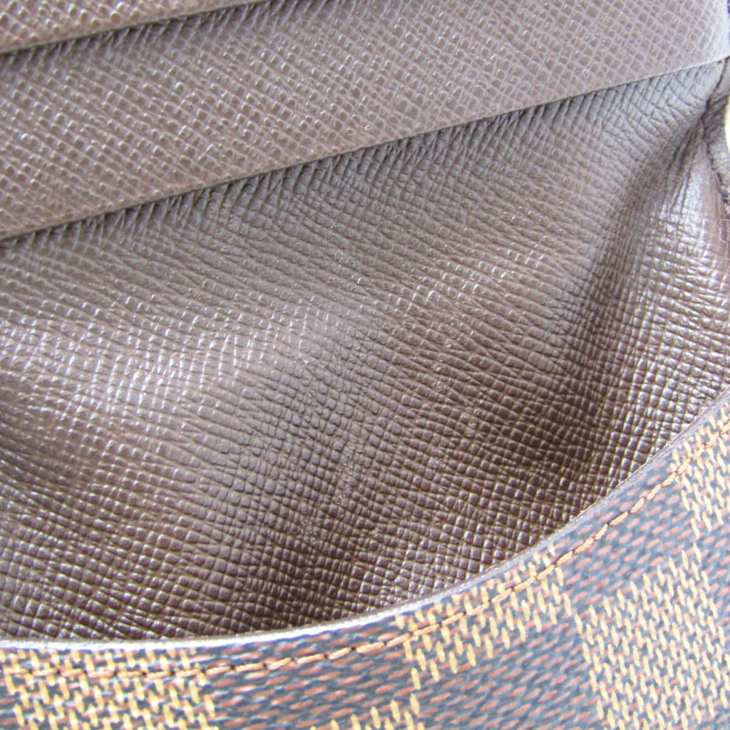 Louis Vuitton Damier Ebene Damier Canvas Coin Purse/Coin Case (Pre-Owned)