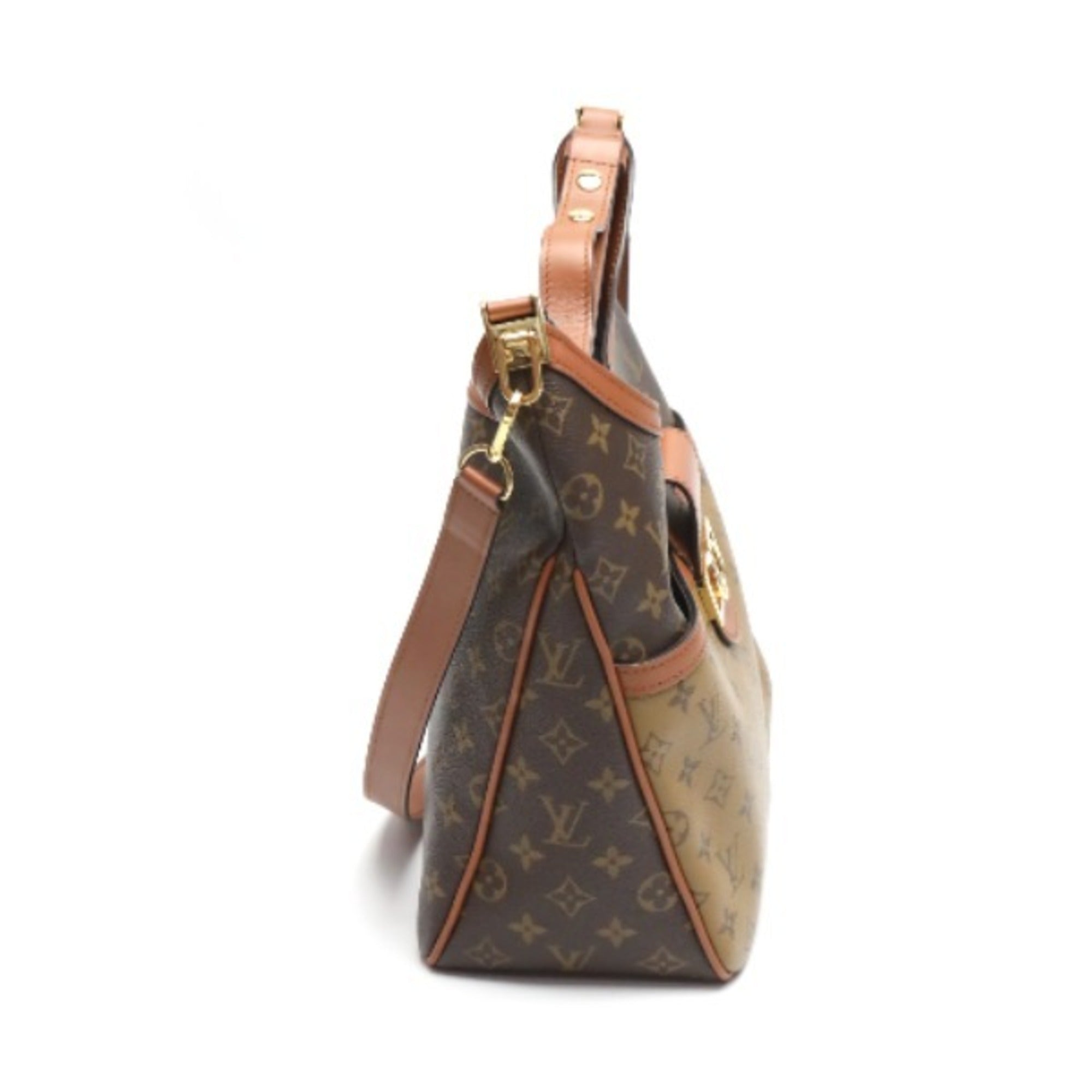 Louis Vuitton Brown Monogram Shoulder Bag (Pre-Owned)