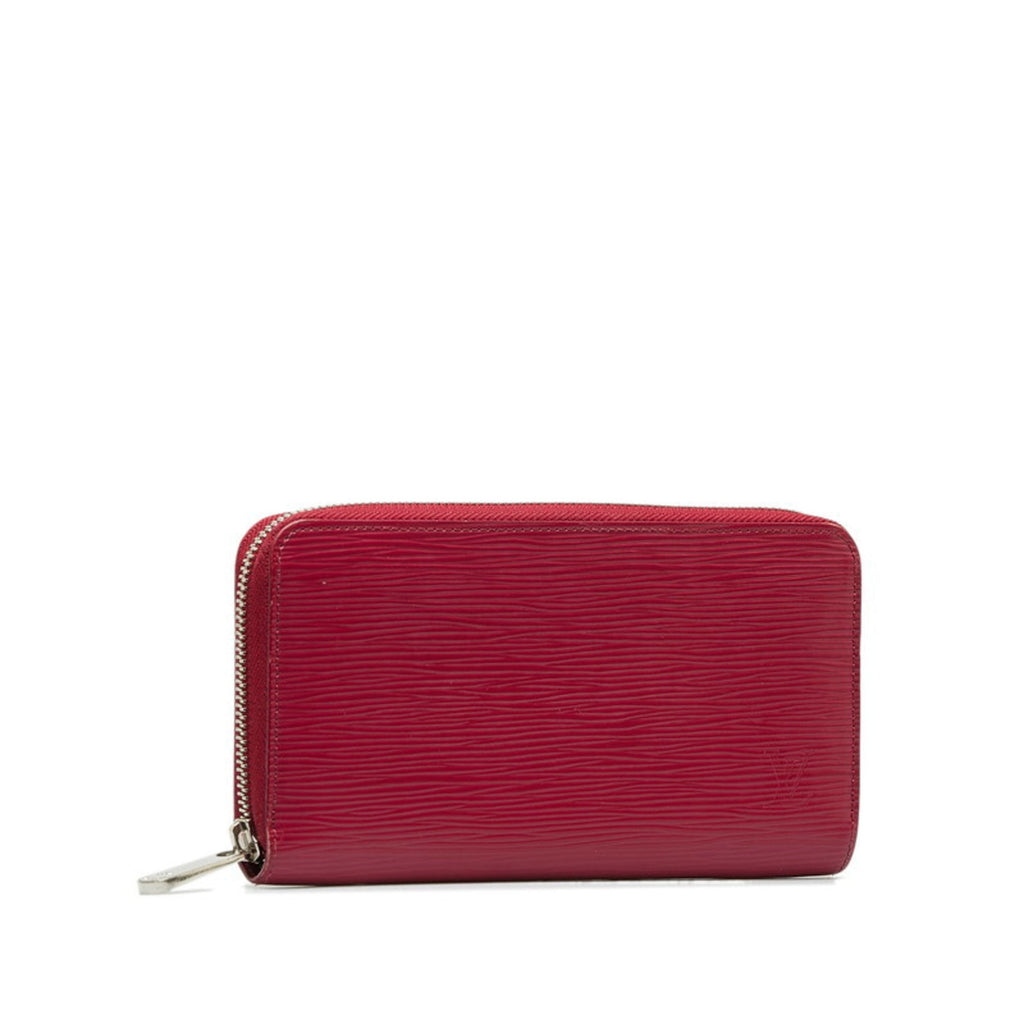 Louis Vuitton Fuchsia Purple Leather Long Wallet (Bi-Fold) (Pre-Owned)