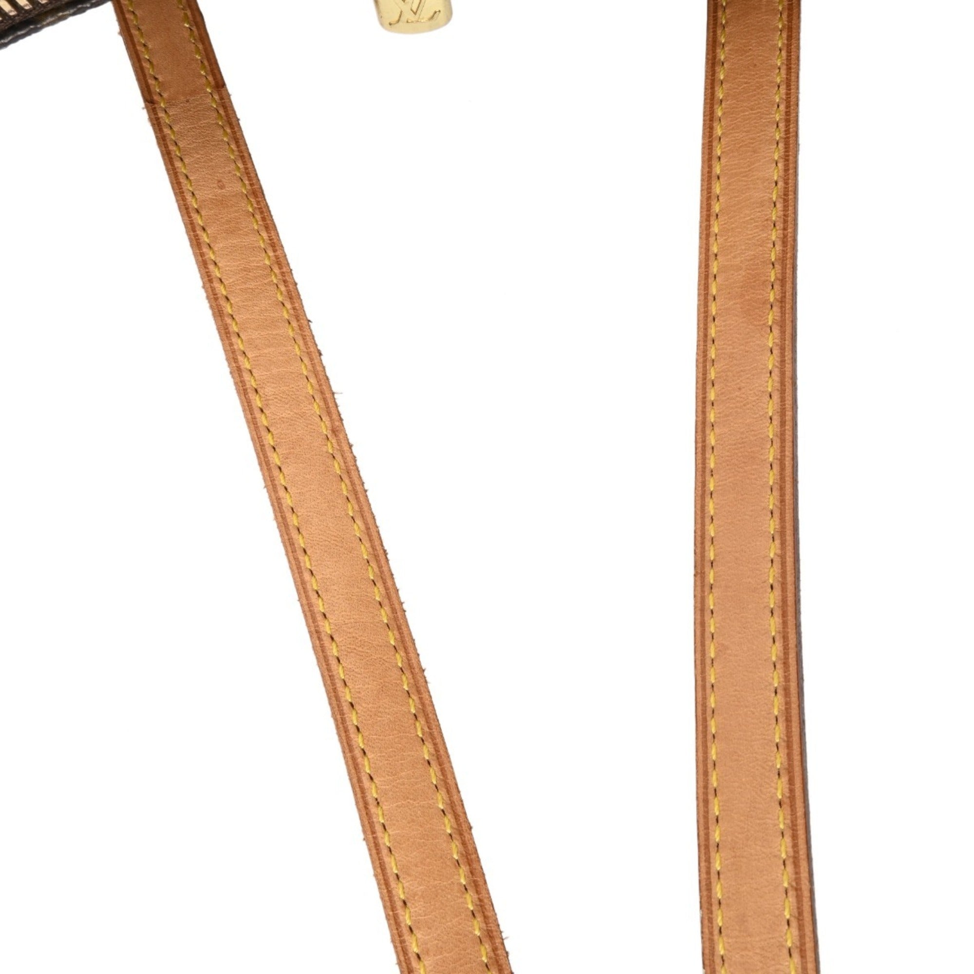 Louis Vuitton Brown Monogram Canvas Shoulder Bag (Pre-Owned)