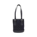 Louis Vuitton Black Monogram Satin Handbag (Pre-Owned)