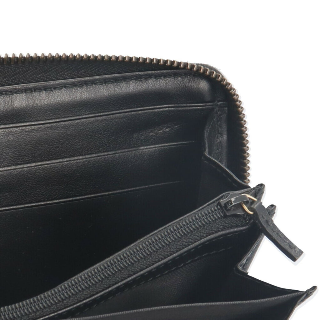 Gucci Black Leather Coin Purse/Coin Case (Pre-Owned)