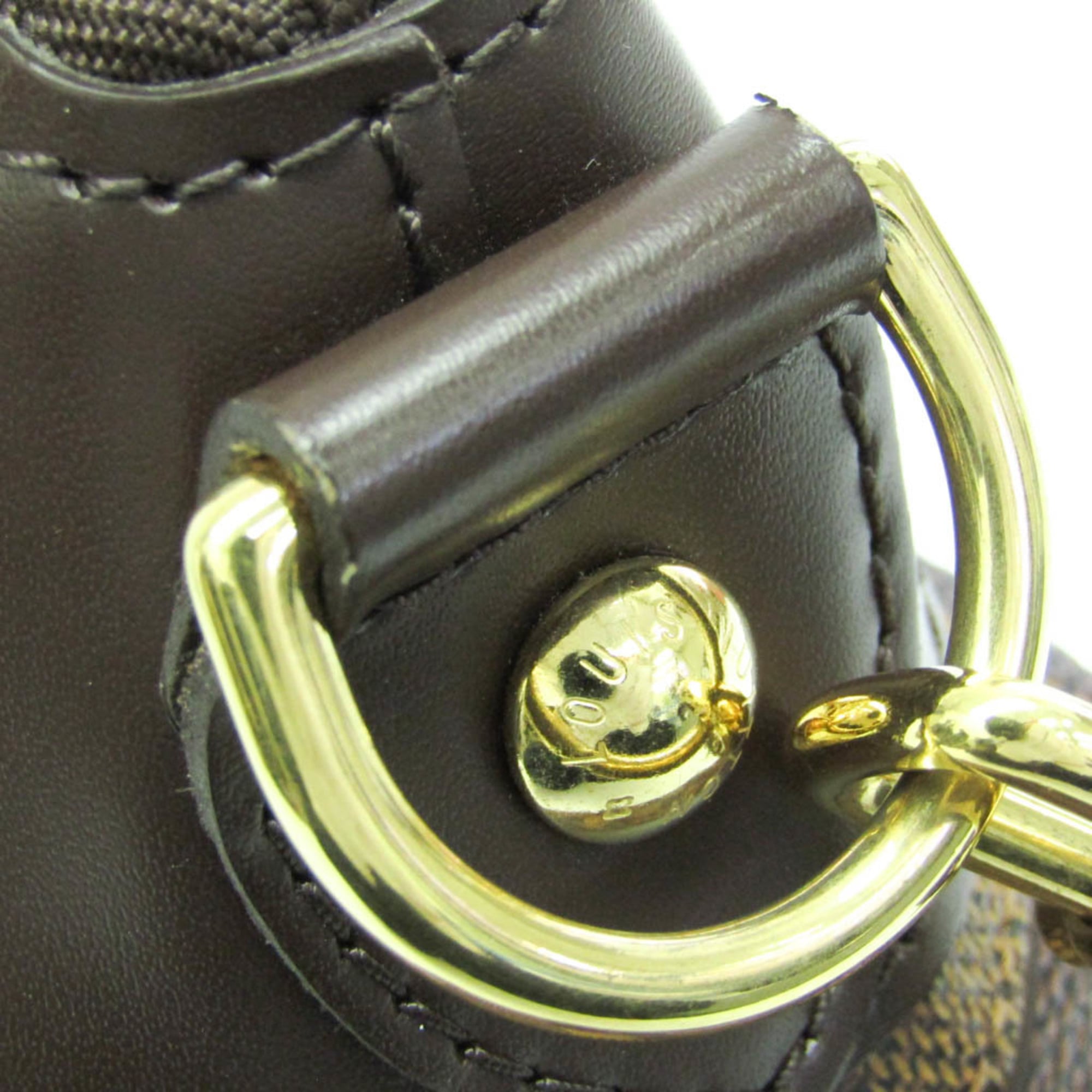 Louis Vuitton Trevi Handbag Damier Brown Canvas Handbag (Pre-Owned)