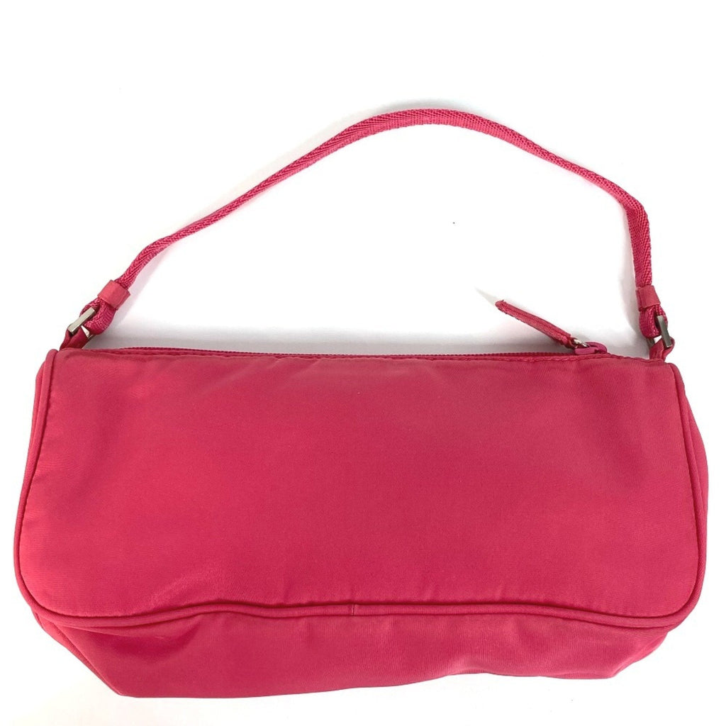 Prada Pink Nylon Handbag Shoulder Bag (Pre-Owned)