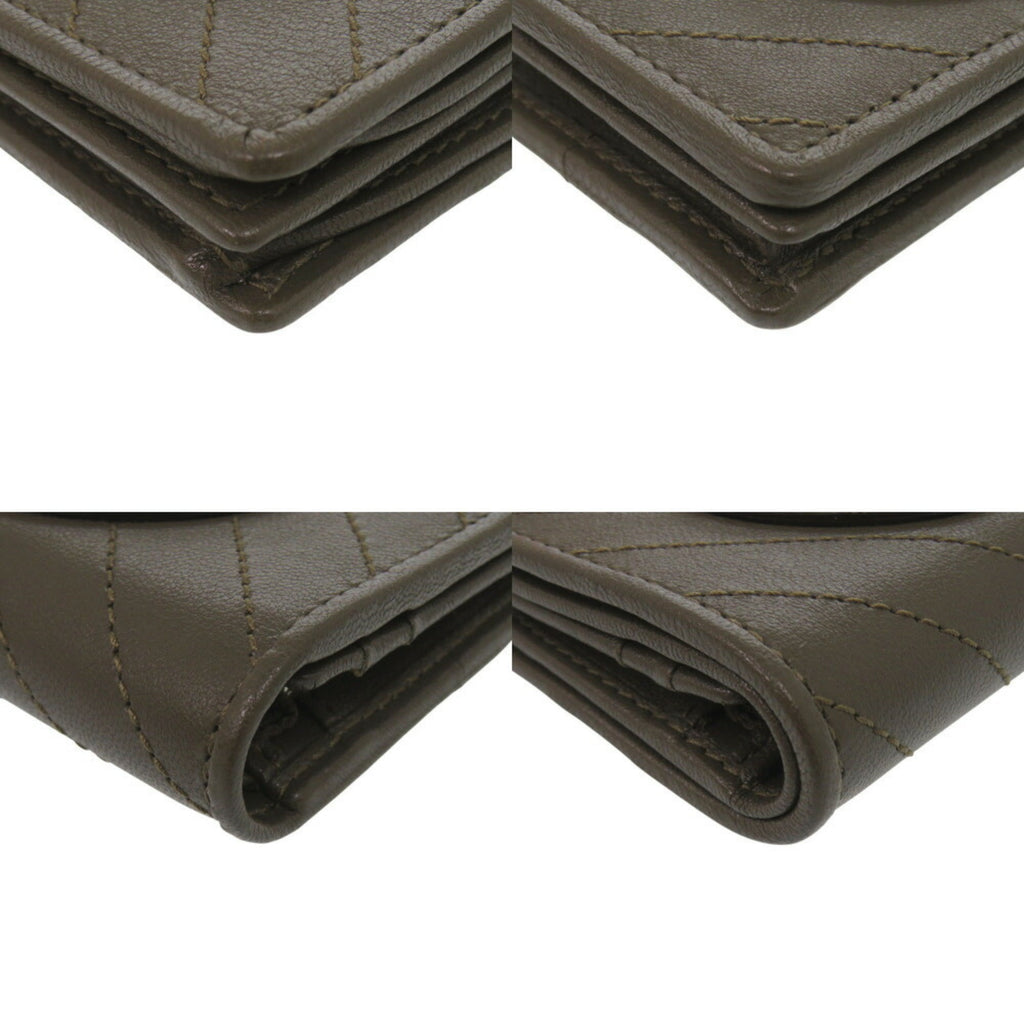 Gucci Brown Leather Wallet (Bi-Fold) (Pre-Owned)
