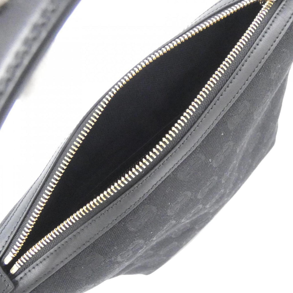 Gucci Black Gg Canvas Handbag (Pre-Owned)