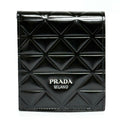 Prada Black Leather Wallet (Bi-Fold) (Pre-Owned)