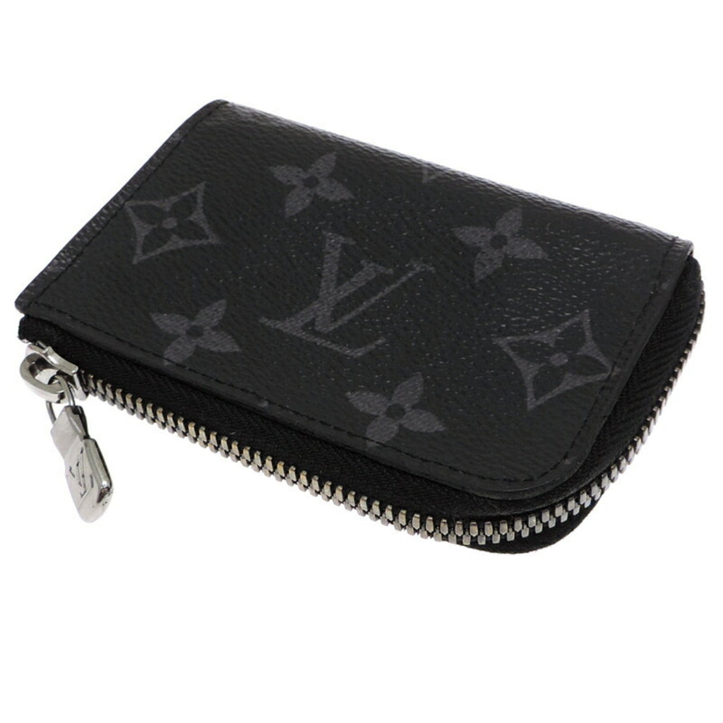 Louis Vuitton Black Monogram Eclipse Coin Purse/Coin Case (Pre-Owned)