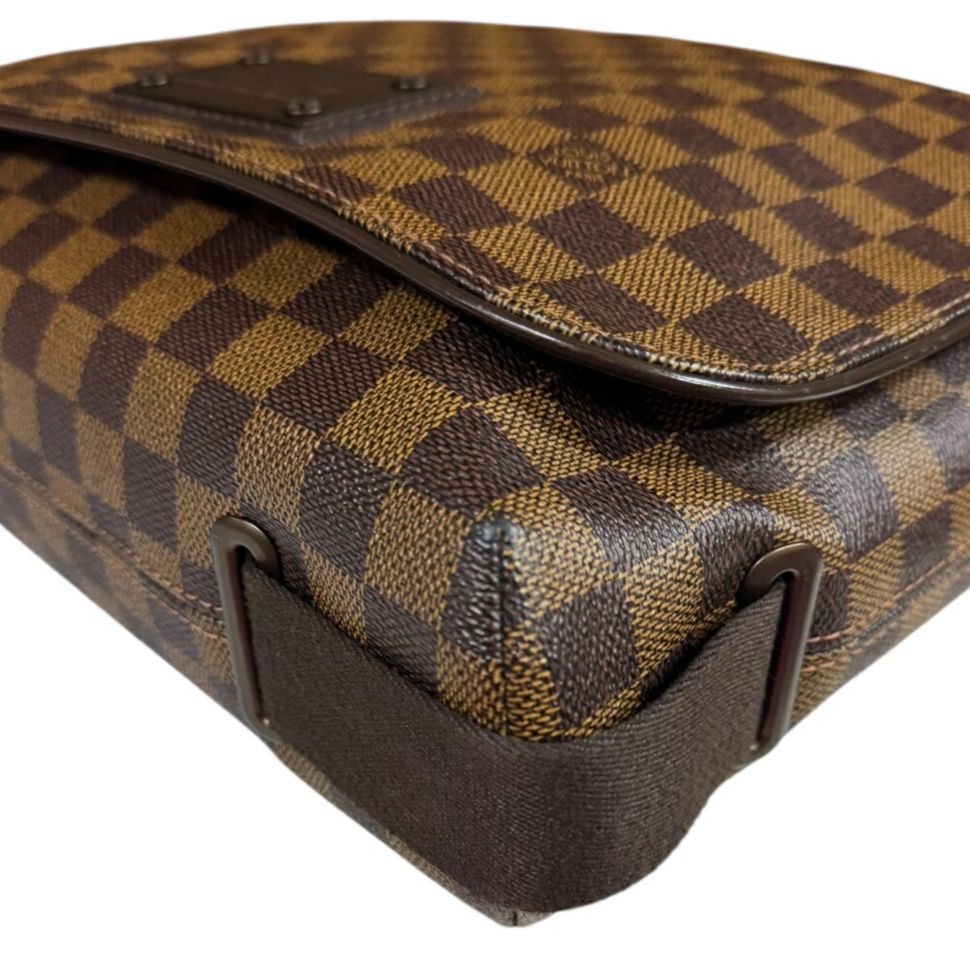 Louis Vuitton Damier Brown Damier Canvas Damier Canvas Shoulder Bag (Pre-Owned)