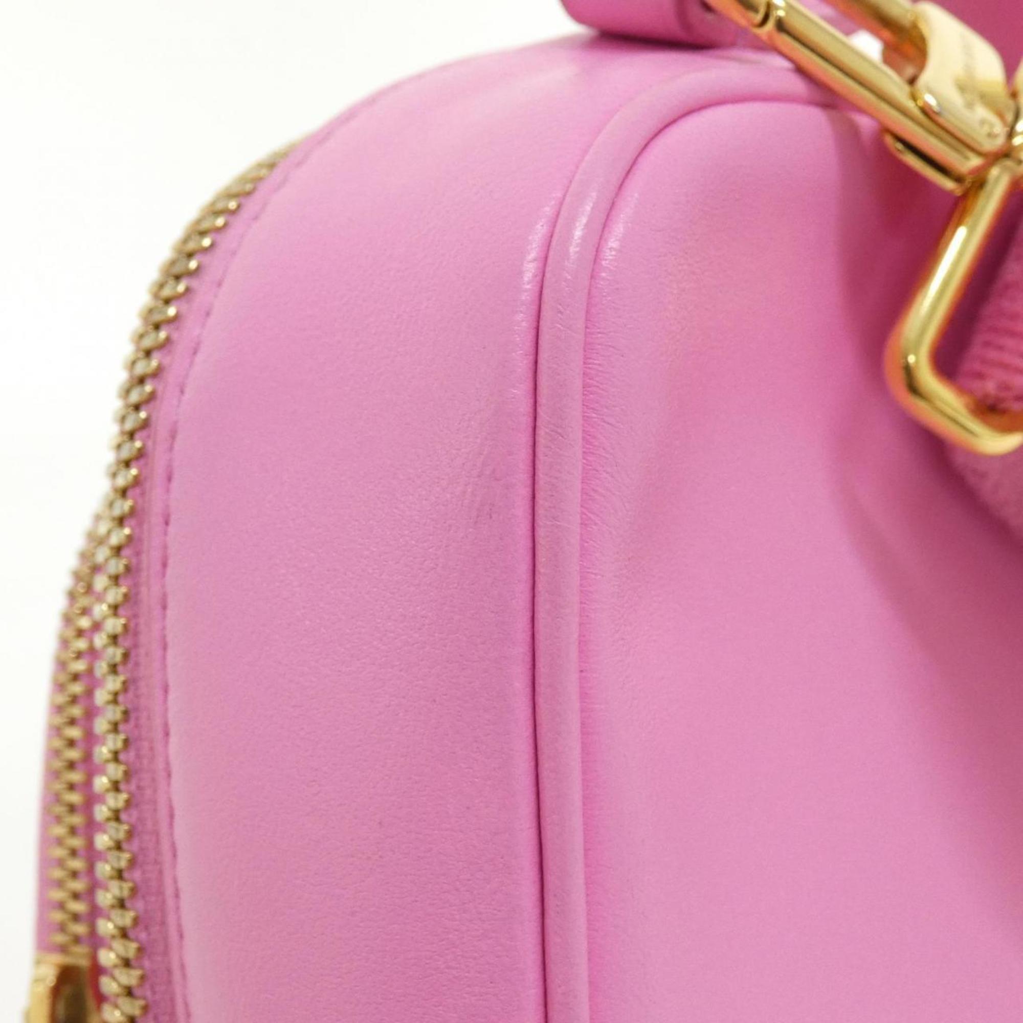 Louis Vuitton Rose Leather Shoulder Bag (Pre-Owned)