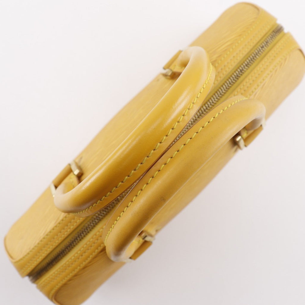 Louis Vuitton Yellow Epi Leather Handbag (Pre-Owned)