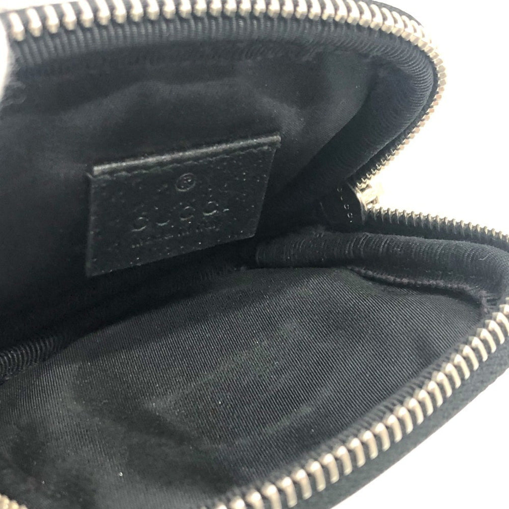 Gucci Black Gg Canvas Coin Purse/Coin Case (Pre-Owned)