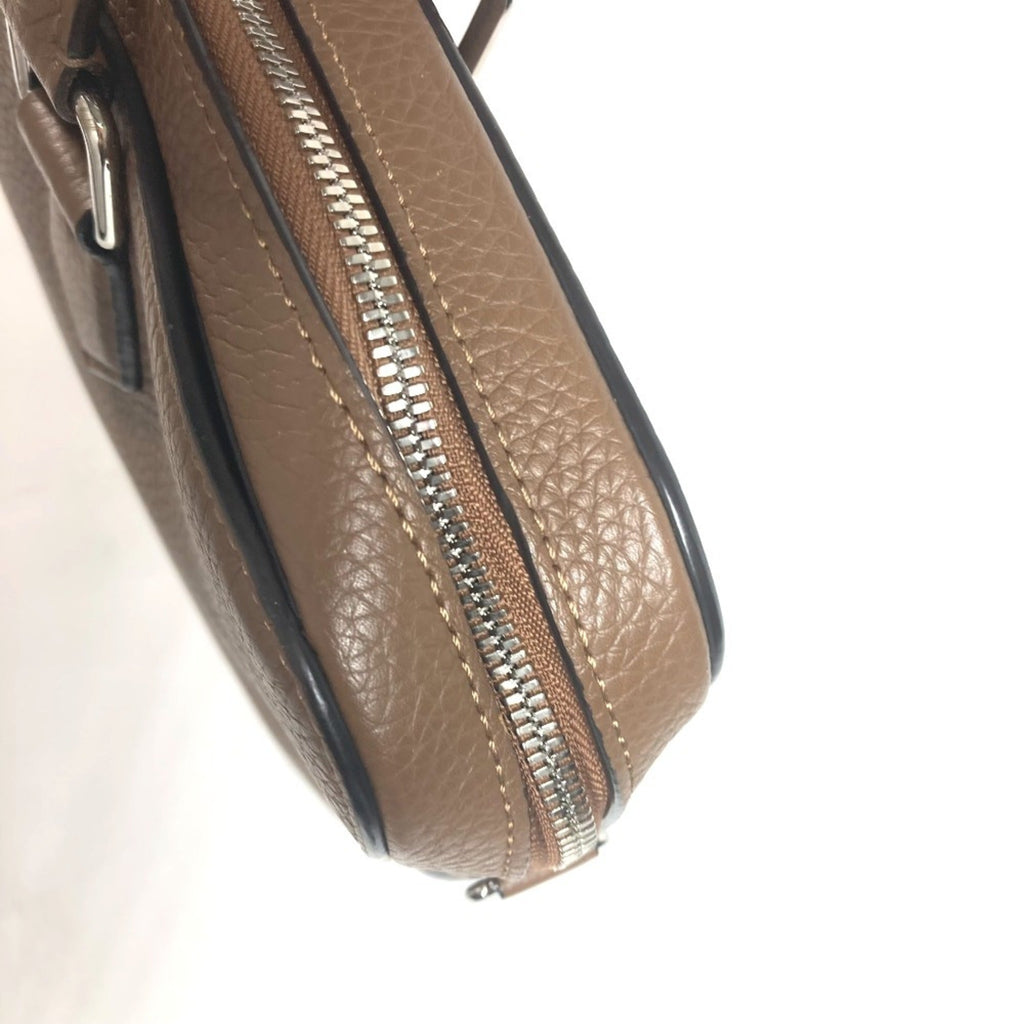 Louis Vuitton Brown Leather Briefcase Handbag Tote Bag (Pre-Owned)