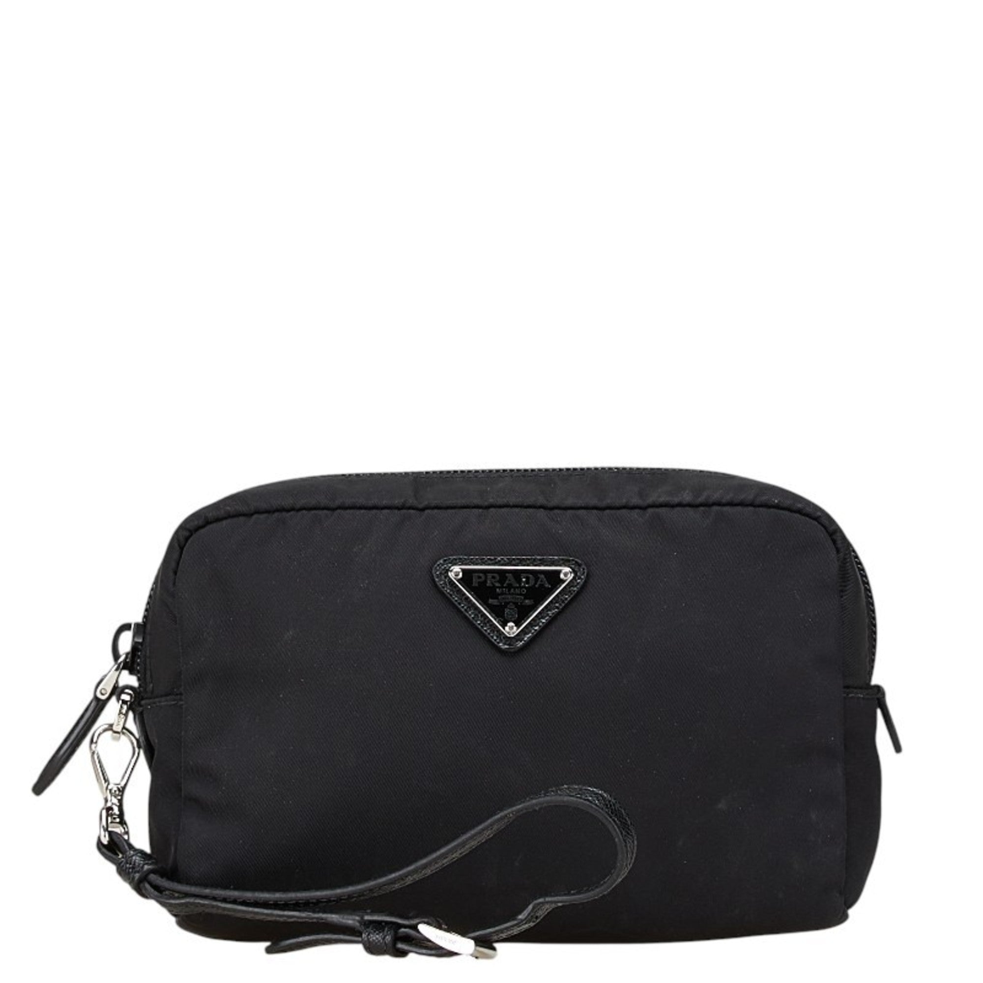 Prada Black Nylon Pouch (Pre-Owned)