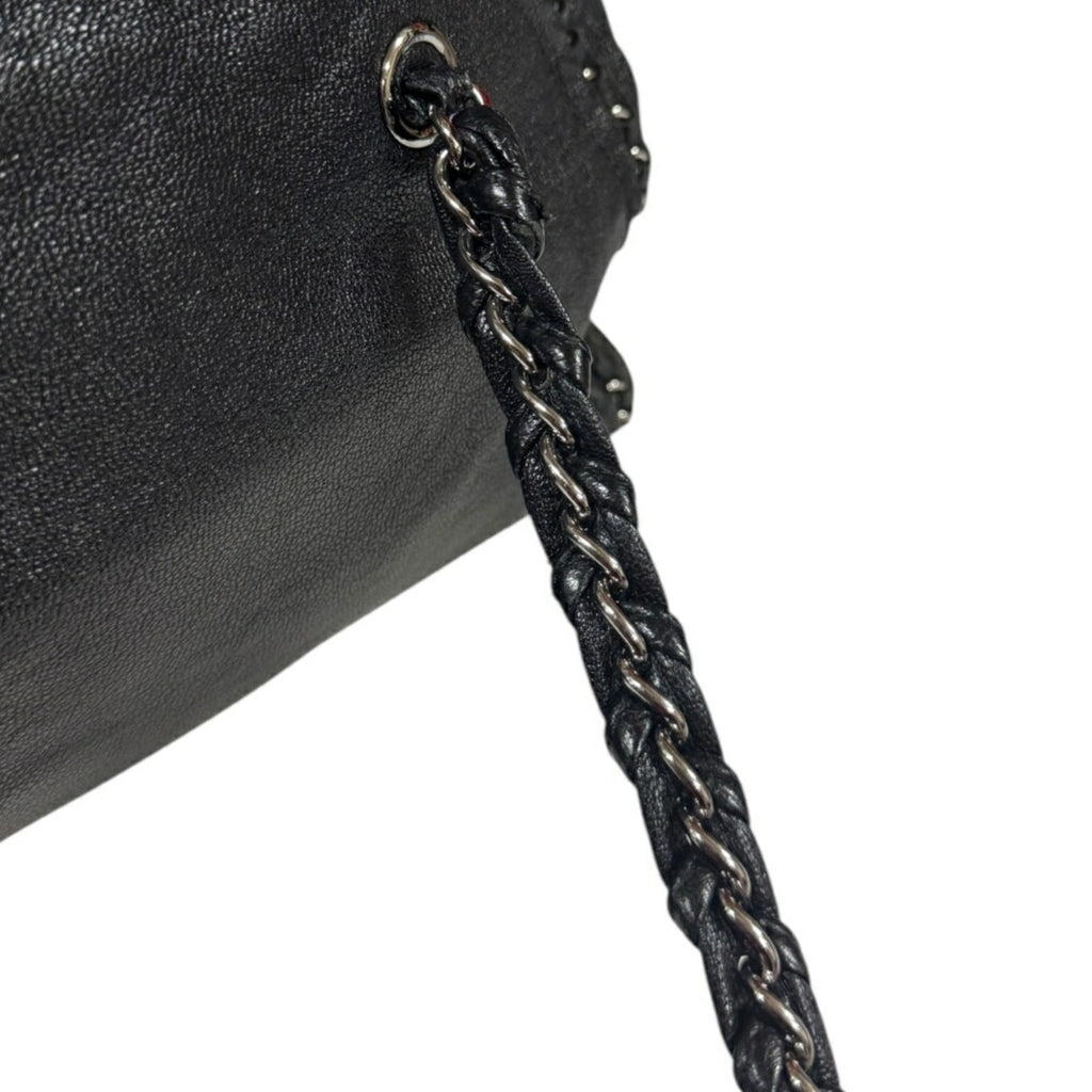 Chanel Black Leather Boston Bag (Pre-Owned)