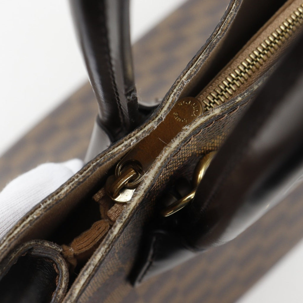 Louis Vuitton Brown Damier Canvas Handbag (Pre-Owned)