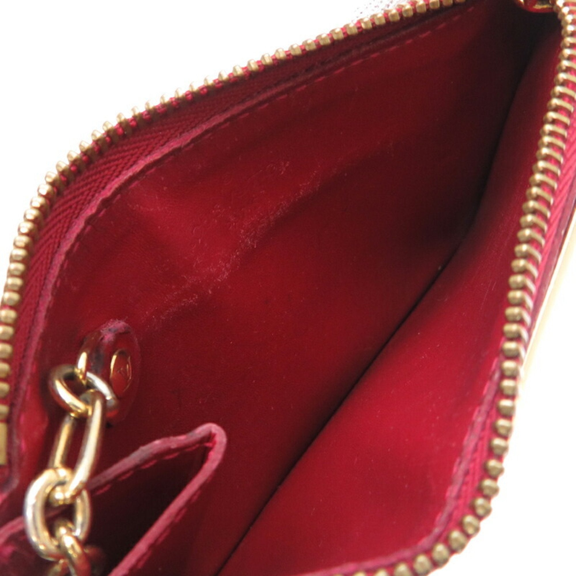 Louis Vuitton Pomme D'amour Monogram Vernis Coin Purse/Coin Case (Pre-Owned)