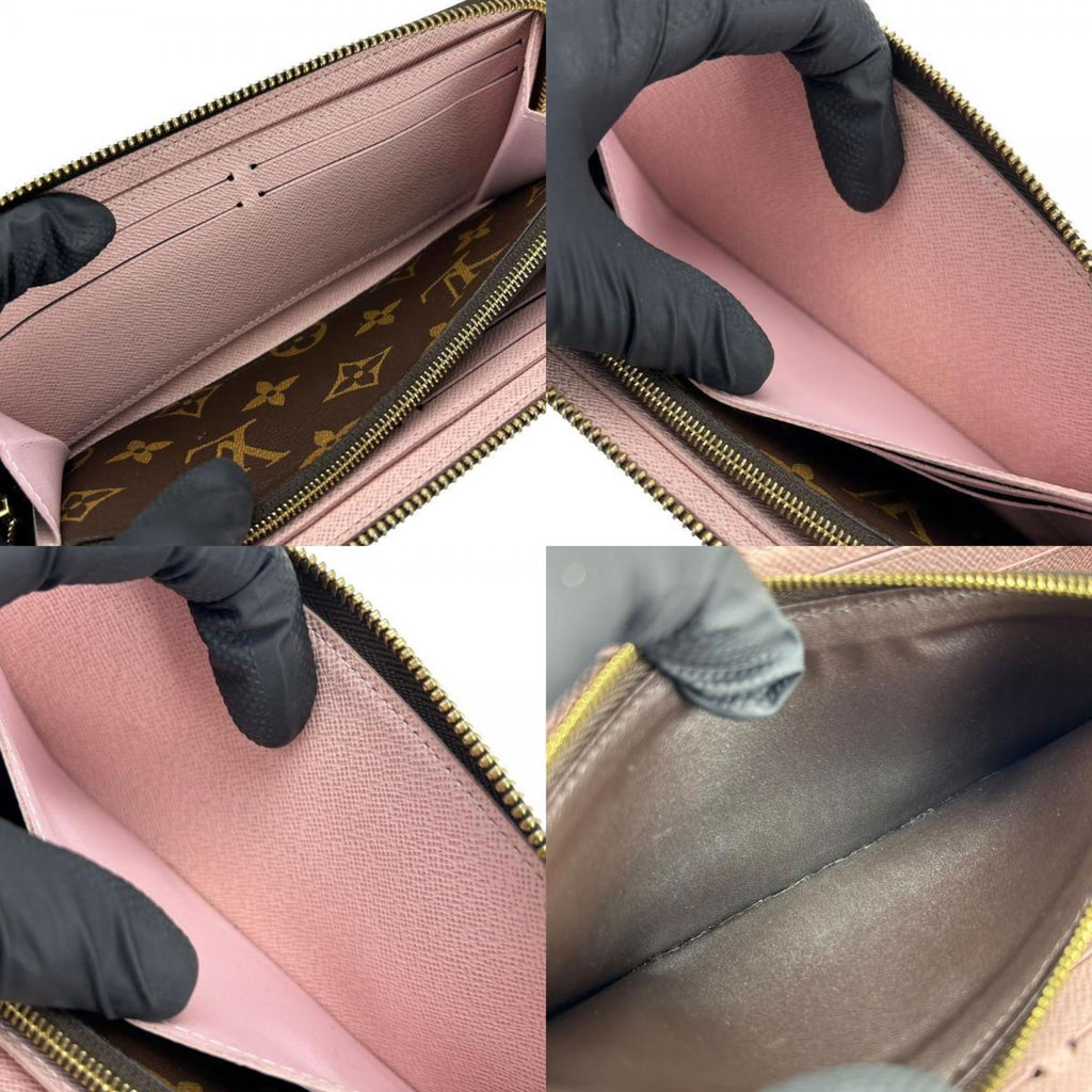Louis Vuitton Brown Rose Ballerine Monogram Wallet (Bi-Fold) (Pre-Owned)