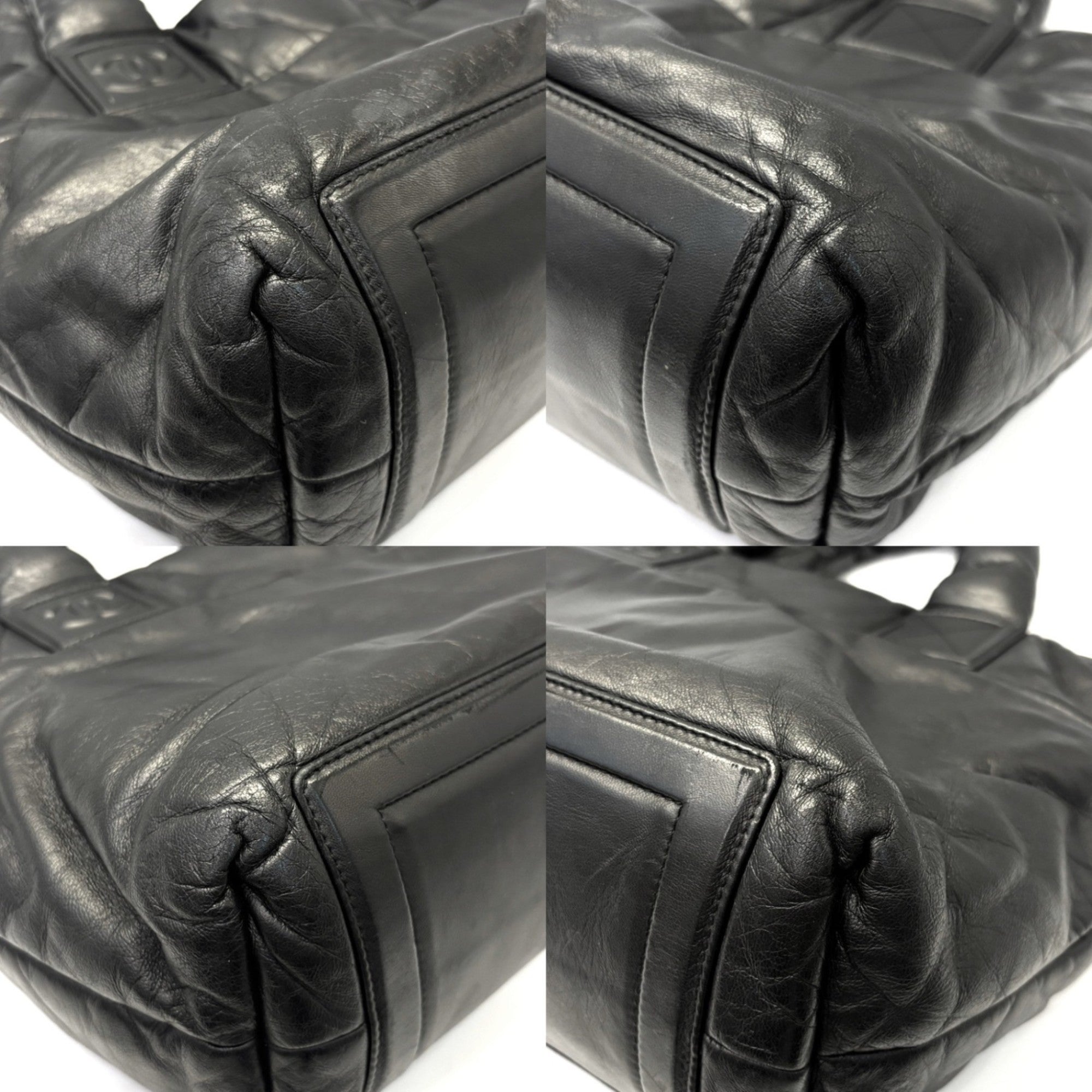 Chanel Leather Tote Bag (Pre-Owned)