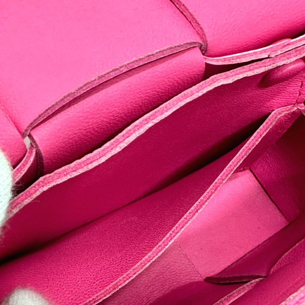 Bottega Veneta Pink Leather Shoulder Bag (Pre-Owned)