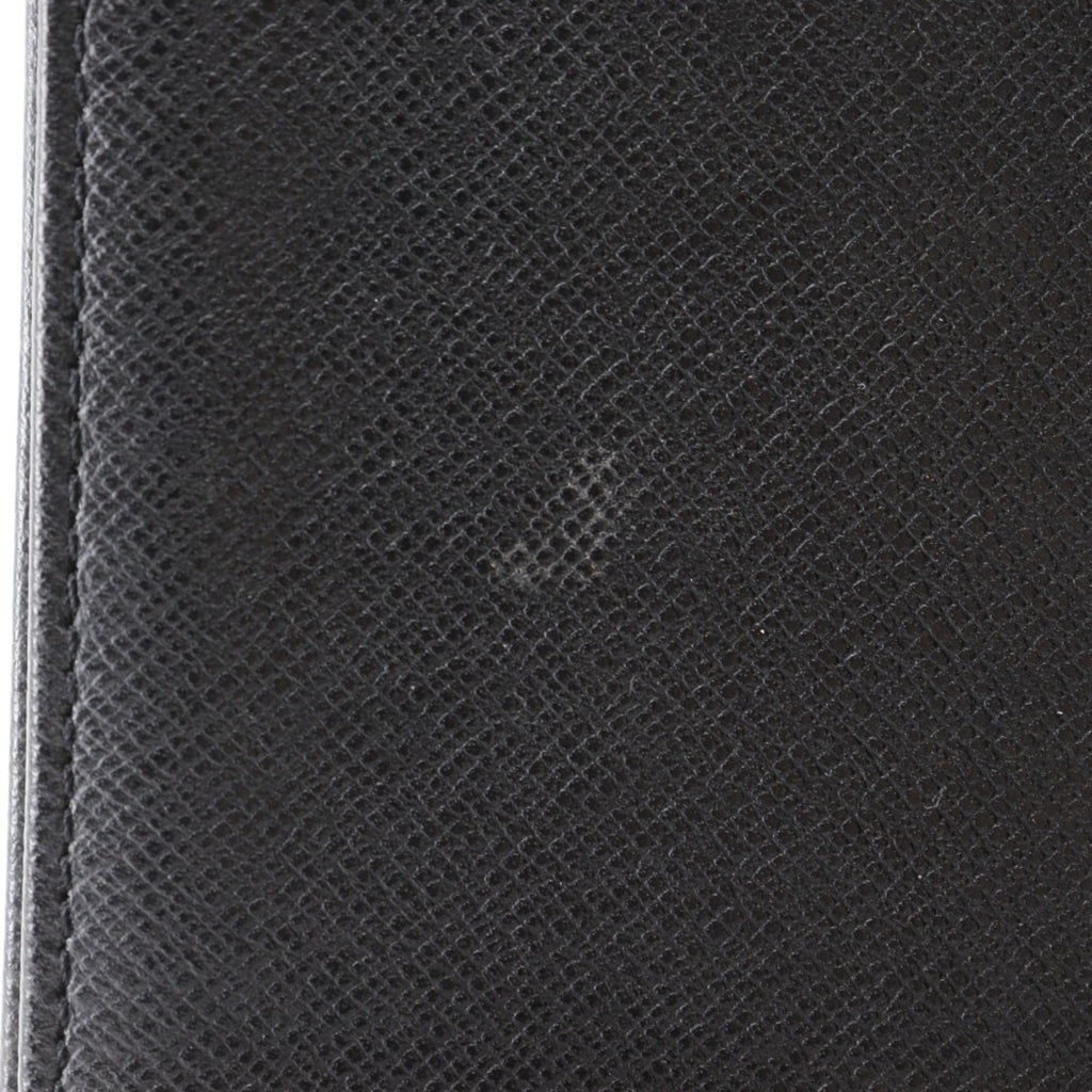 Louis Vuitton Ardoise Taiga Leather Long Bill Wallet (Bi-Fold) (Pre-Owned)