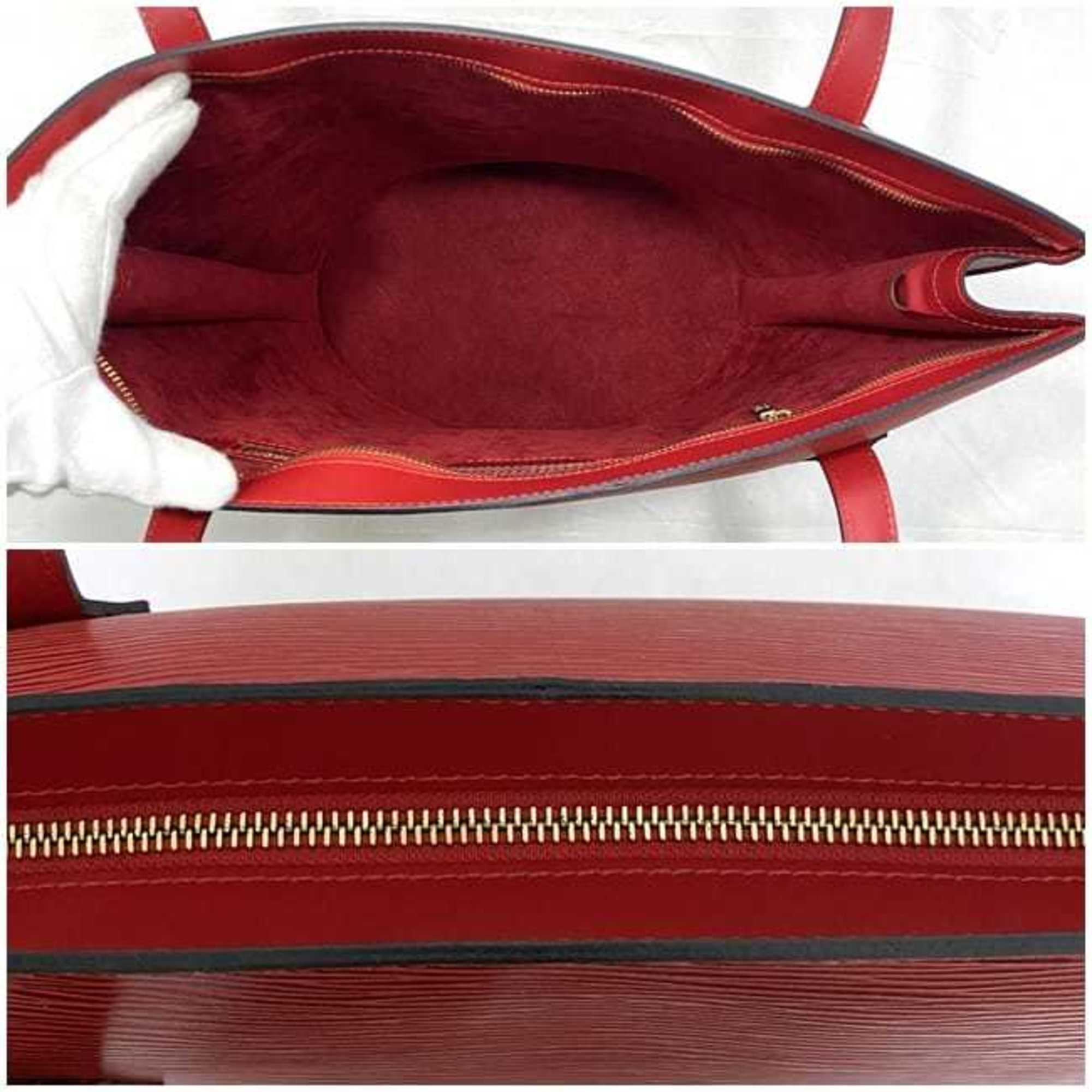 Louis Vuitton Castilian Red Epi Leather Tote Bag (Pre-Owned)