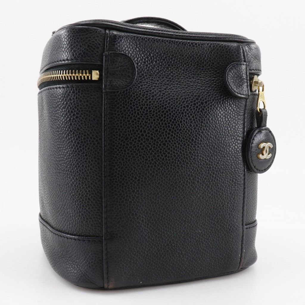 Chanel Caviar Leather Handbag (Pre-Owned)