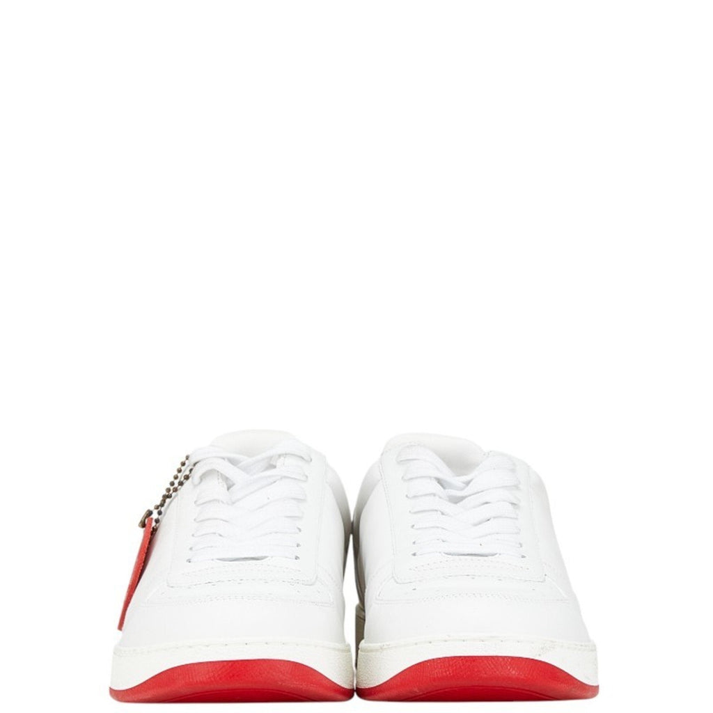 Louis Vuitton Red Color White Sneakers (Pre-Owned)