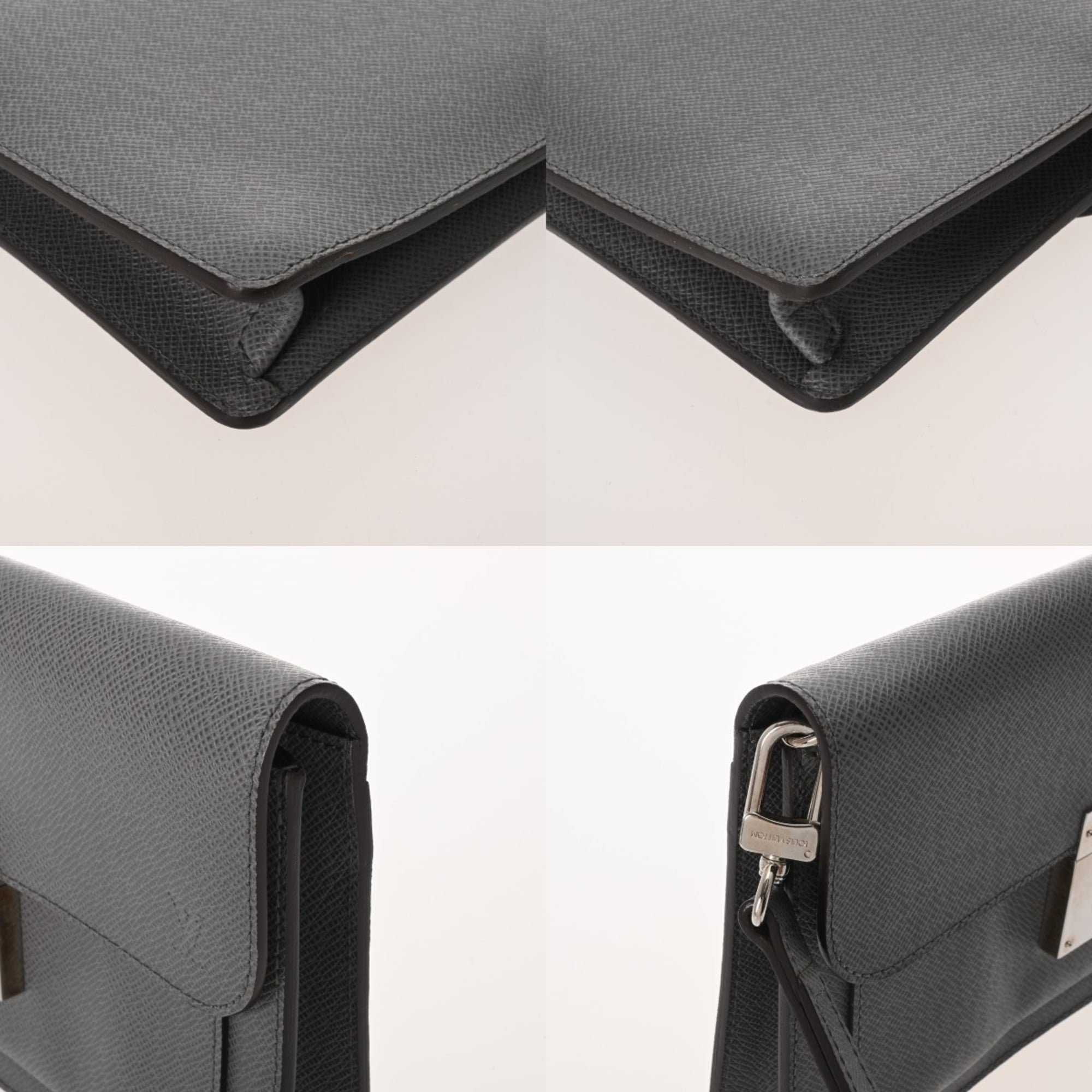 Louis Vuitton Glacier Cuir Ombre Leather Clutch Bag (Pre-Owned)