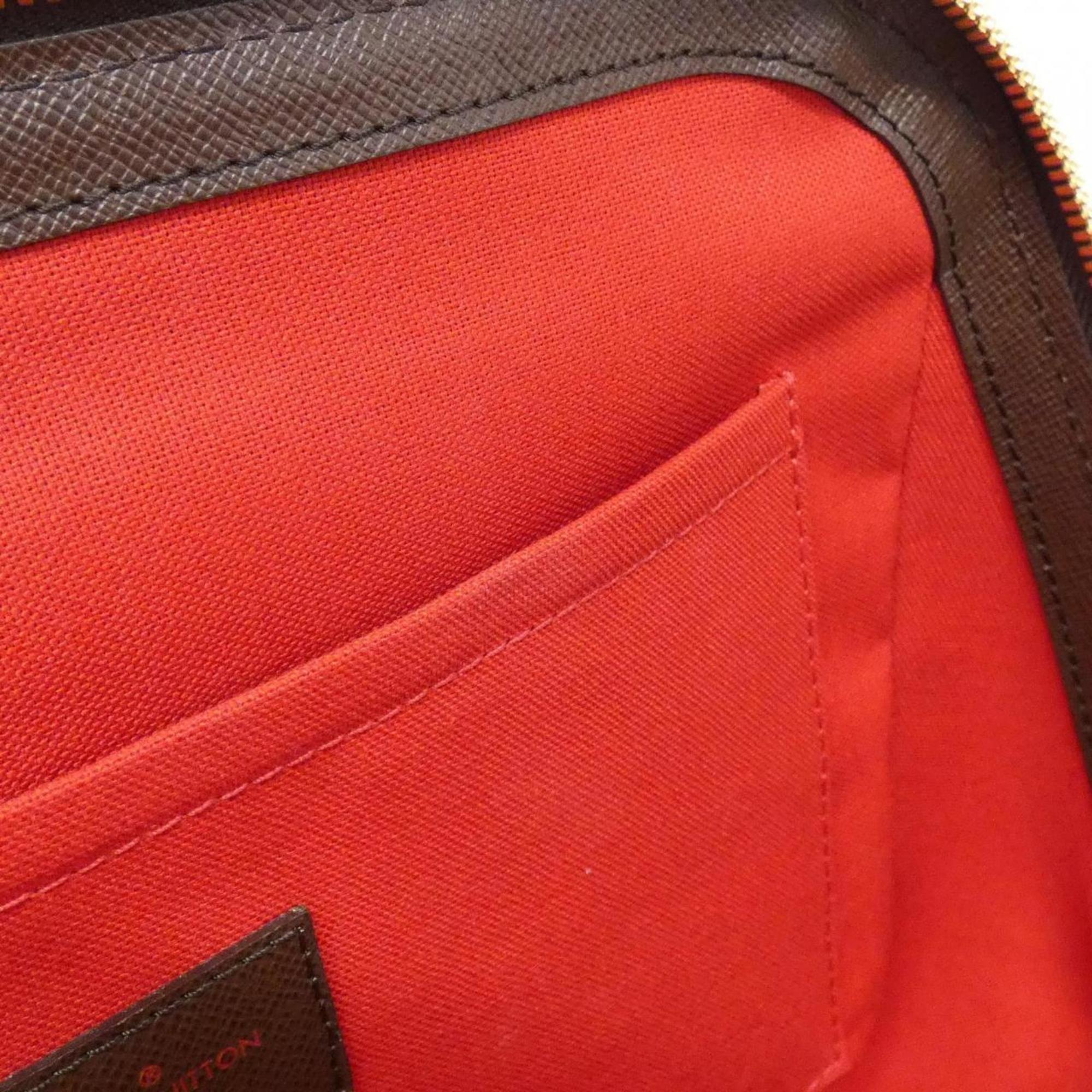 Louis Vuitton Ebene Coated Canvas Shoulder Bag (Pre-Owned)