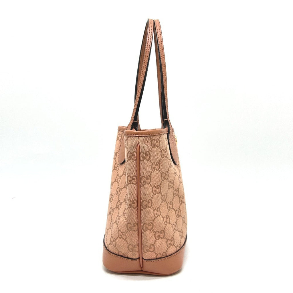 Gucci Pink Gg Canvas Tote Bag (Pre-Owned)