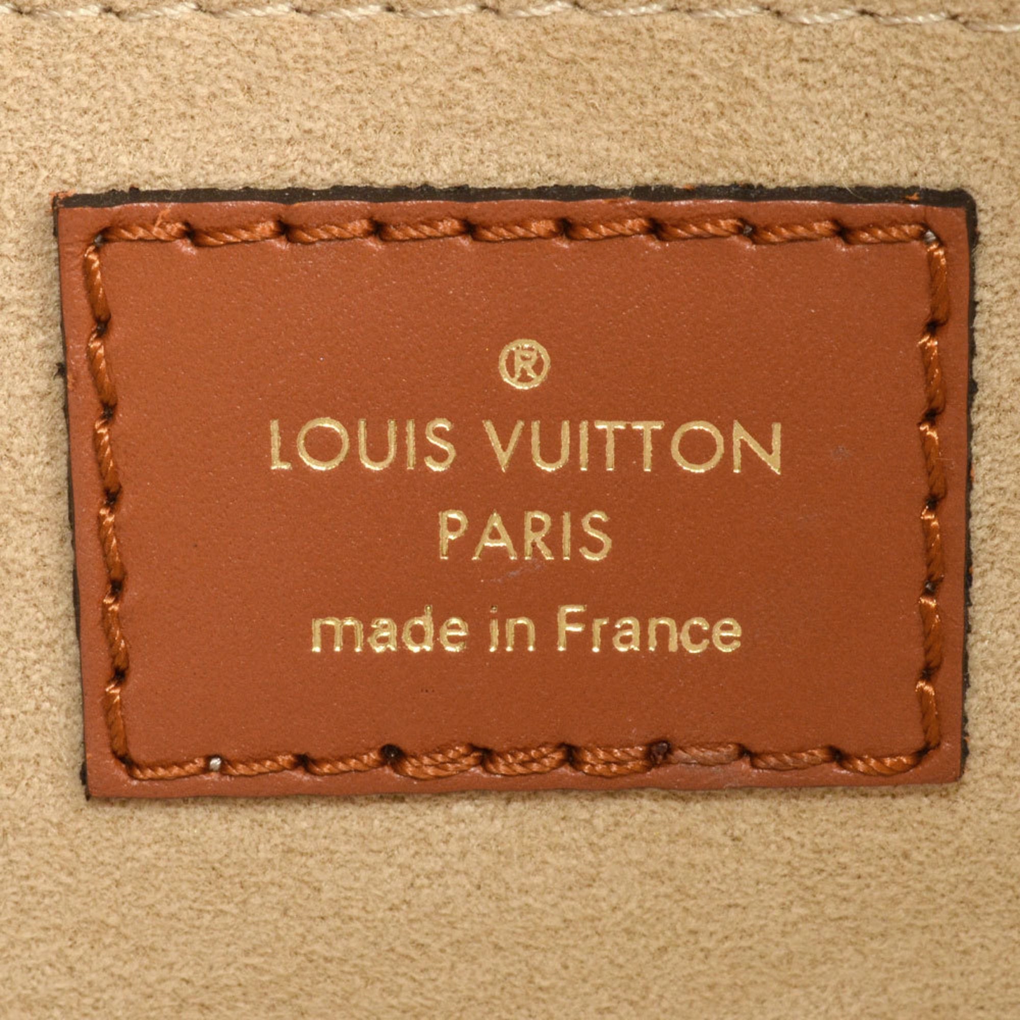 Louis Vuitton Beige Galle Leather Handbag (Pre-Owned)
