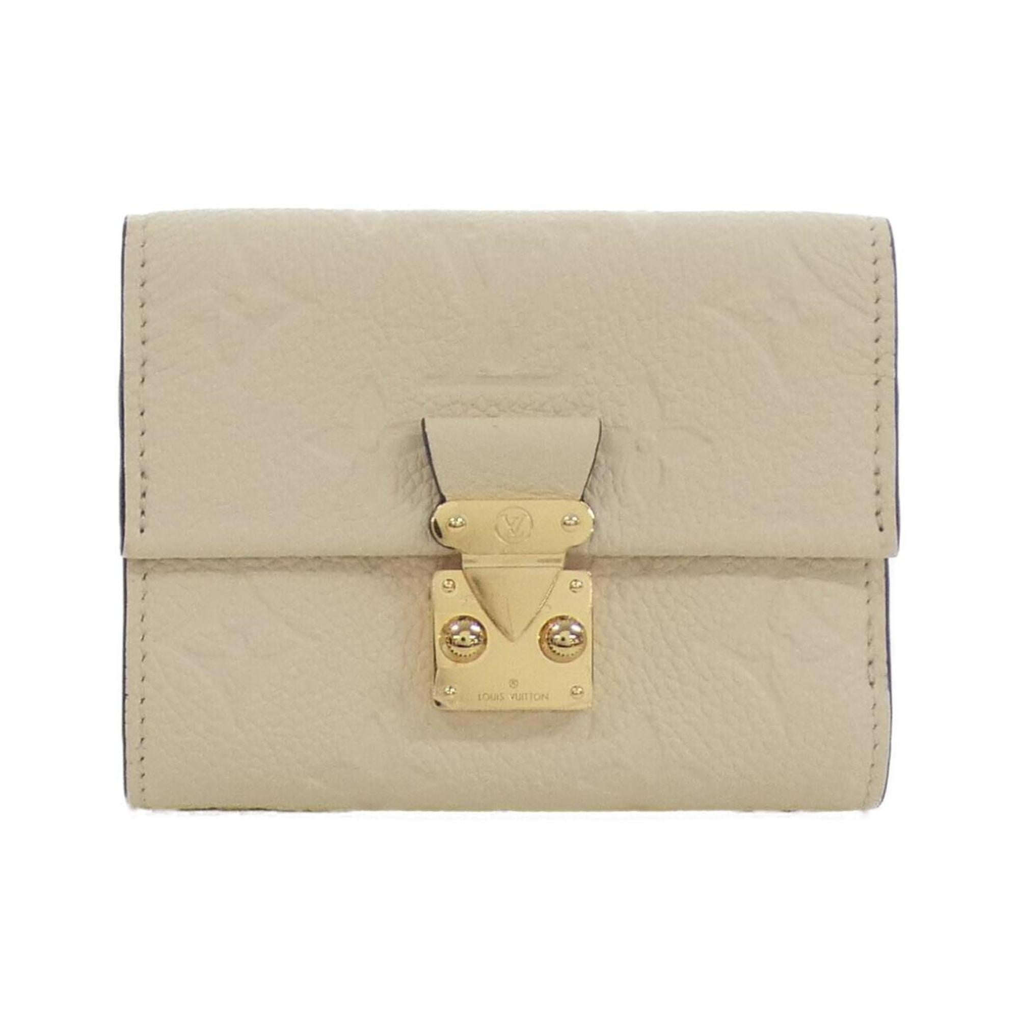 Louis Vuitton Monogram Empreinte Leather Wallet (Tri-Fold) (Pre-Owned)