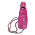 Chanel Metallic Pink Leather Shoulder Bag (Pre-Owned)