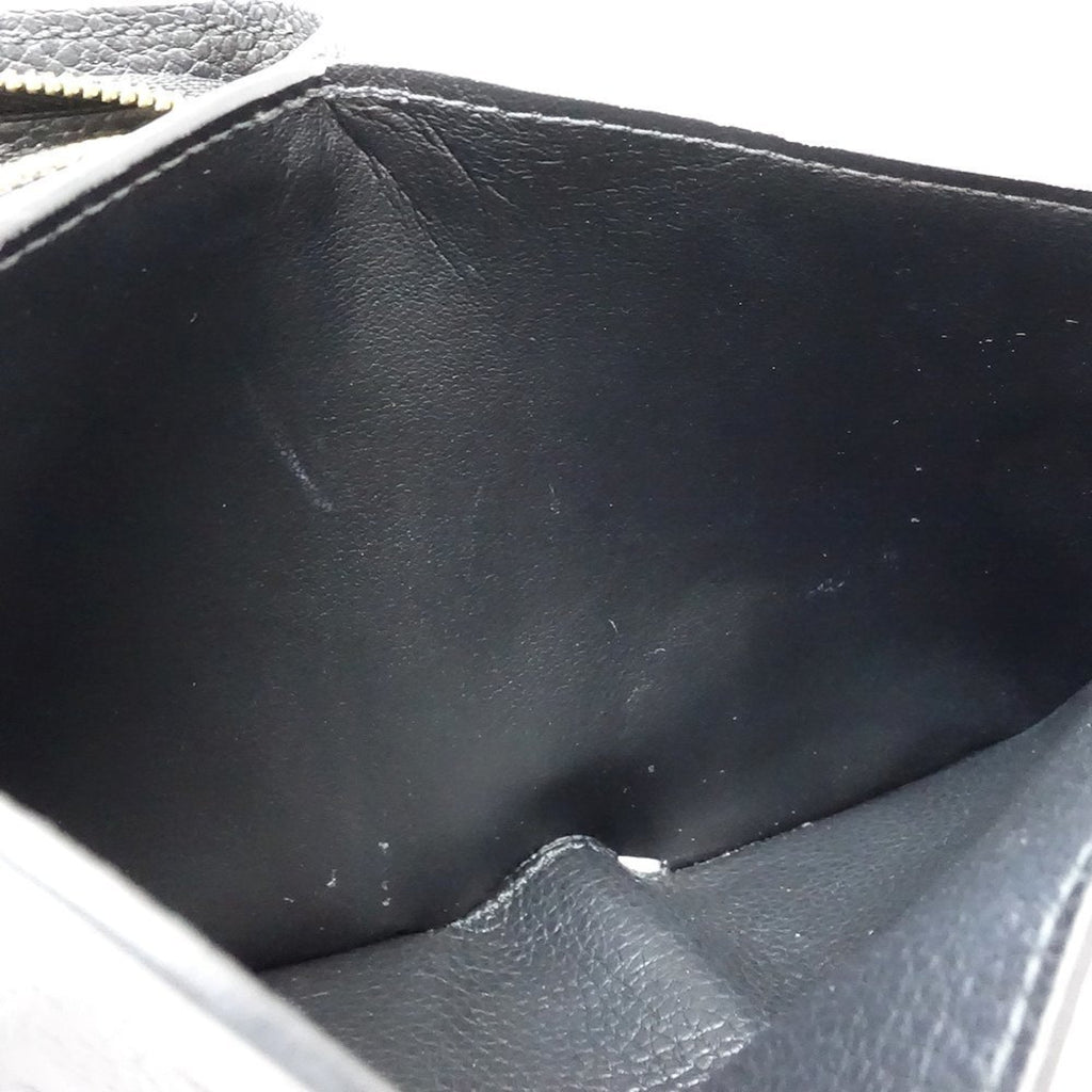 Louis Vuitton Monogram Empreinte Noir Leather Wallet (Bi-Fold) (Pre-Owned)