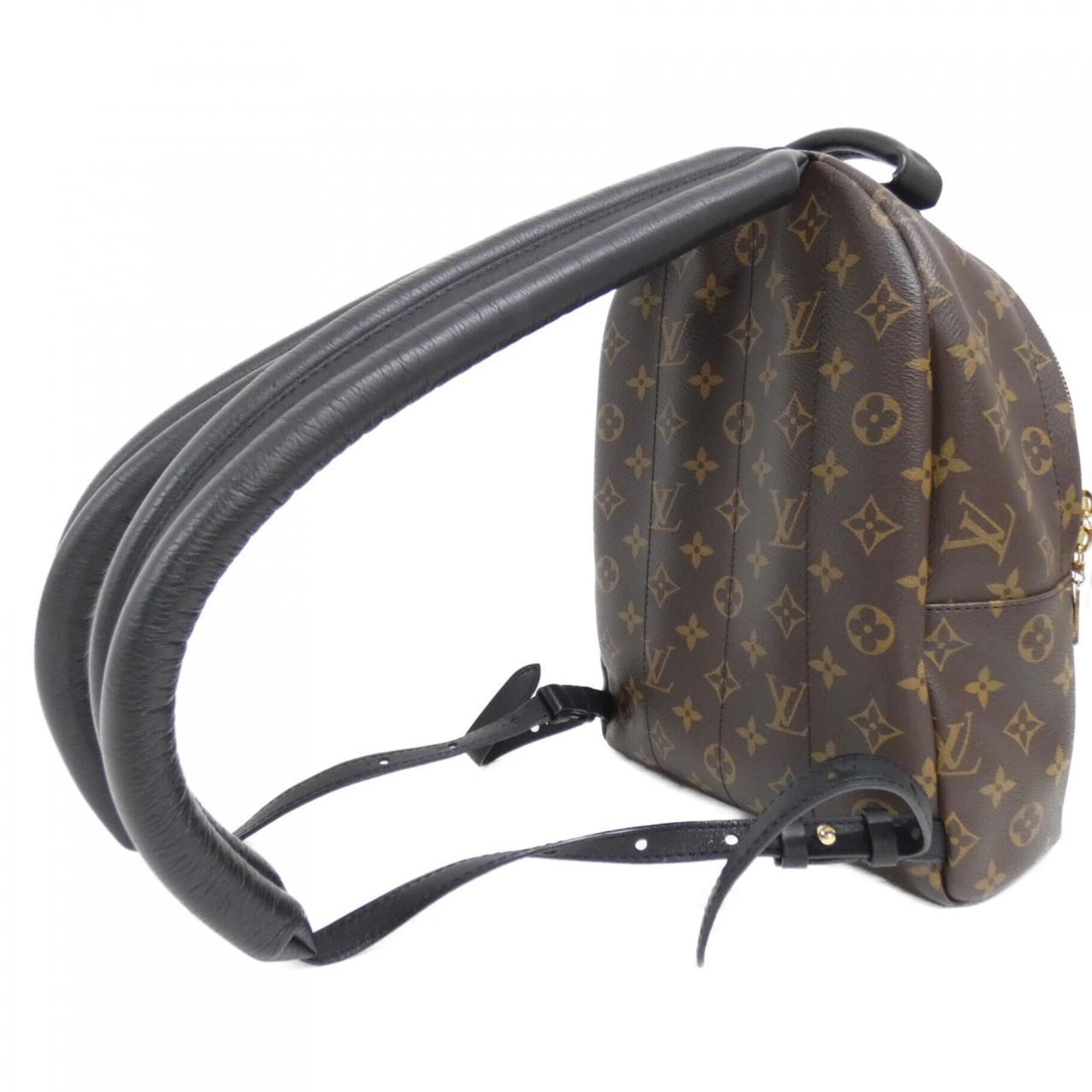 Louis Vuitton Marron Coated Canvas Backpack (Pre-Owned)