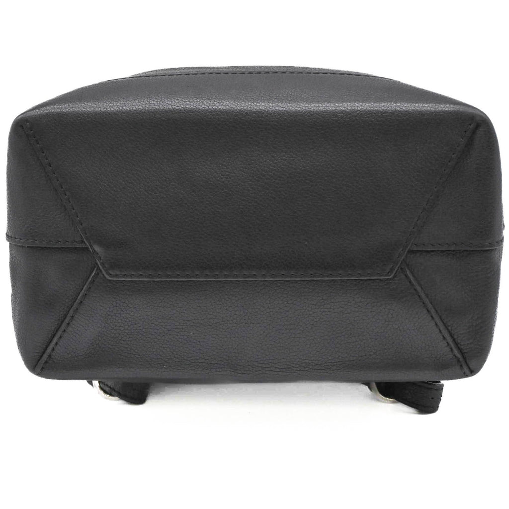 Louis Vuitton Black Leather Backpack (Pre-Owned)