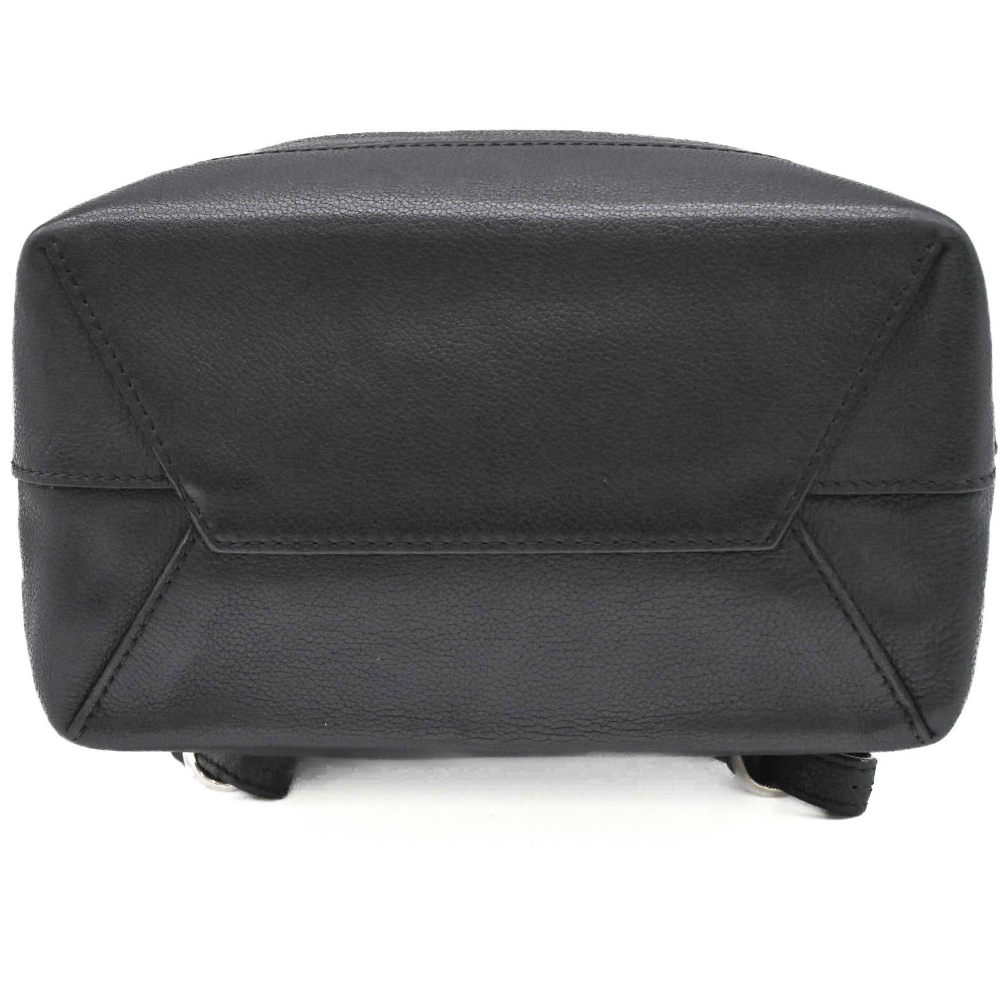 Louis Vuitton Black Leather Backpack (Pre-Owned)