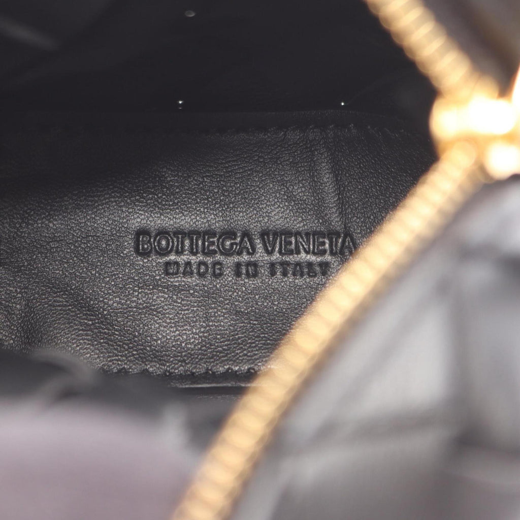 Bottega Veneta Black Intrecciato Handbag Shoulder Bag (Pre-Owned)