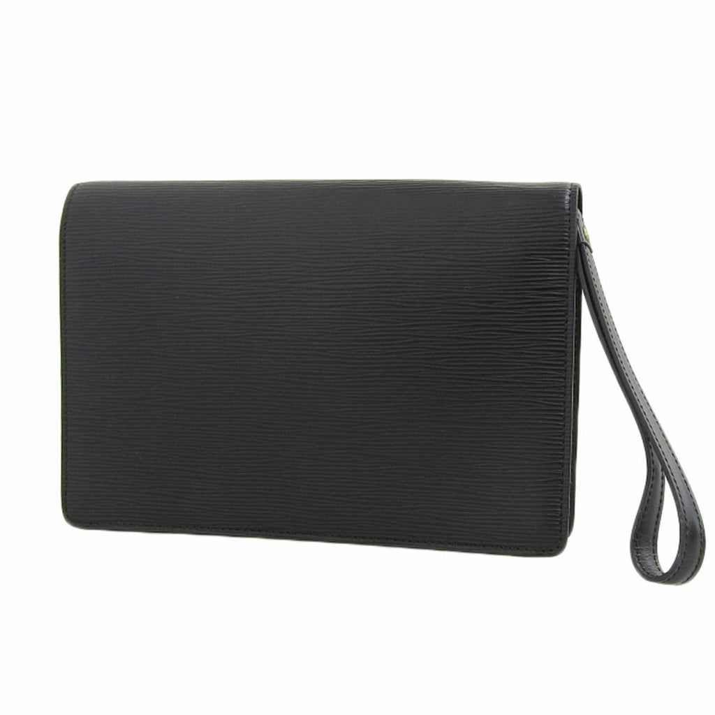 Louis Vuitton Black Noir Epi Leather Clutch Bag Pochette (Pre-Owned)