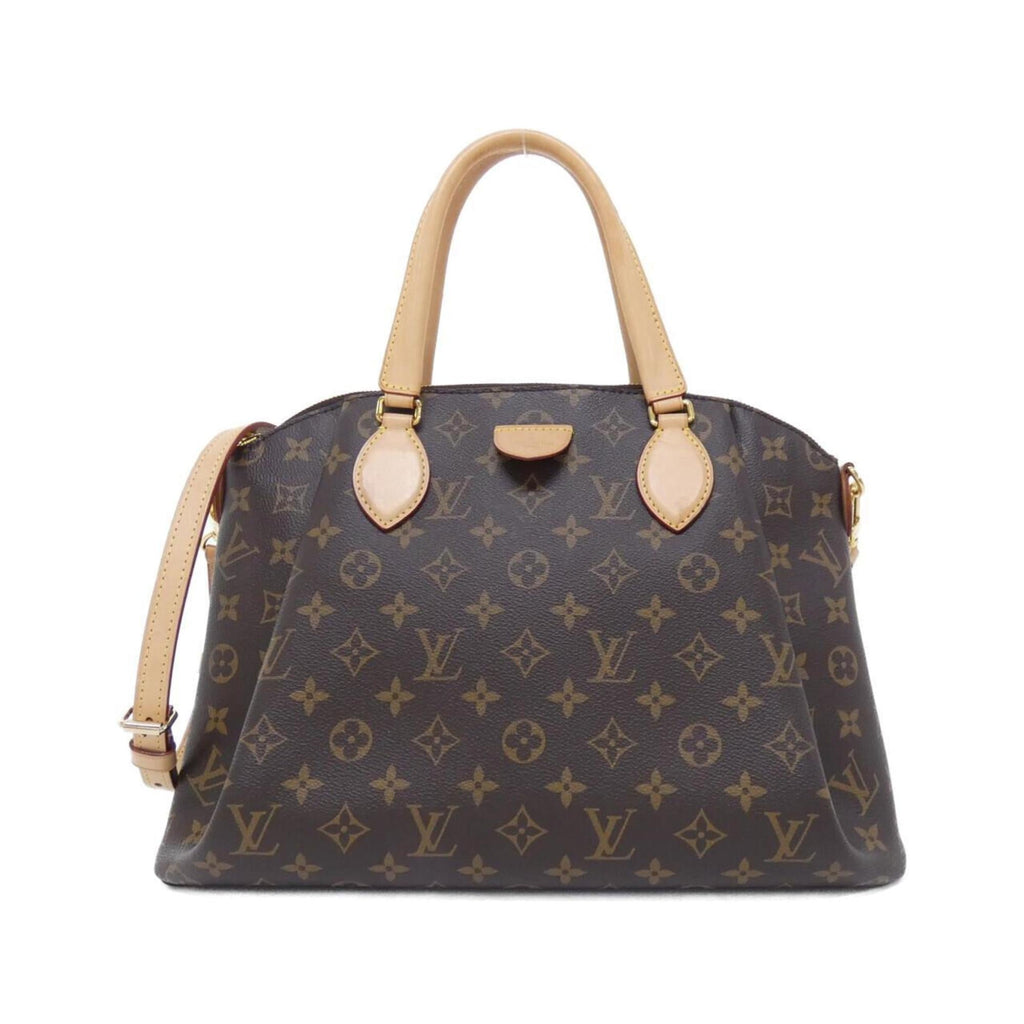 Louis Vuitton Monogram Marron Coated Canvas Handbag (Pre-Owned)