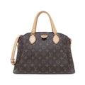 Louis Vuitton Monogram Marron Coated Canvas Handbag (Pre-Owned)