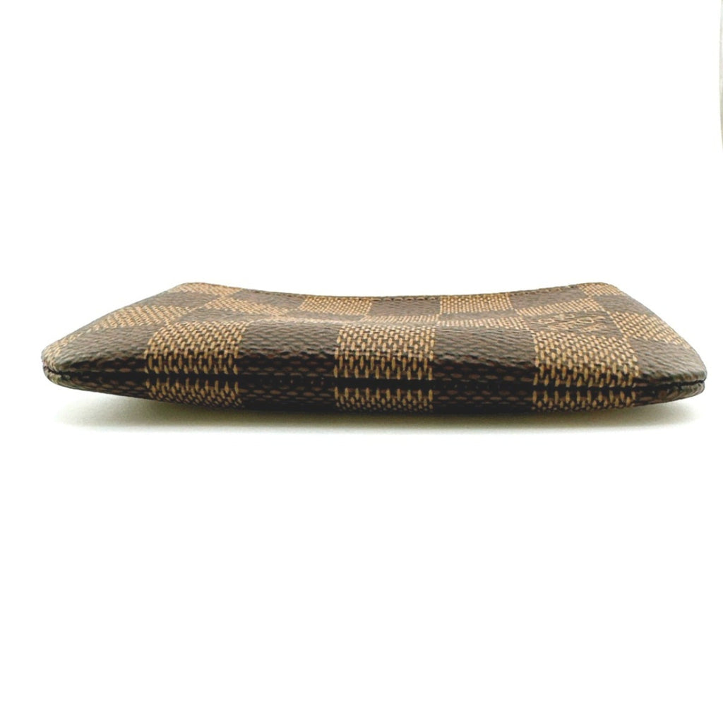 Louis Vuitton Damier Brown Damier Canvas Damier Canvas Coin Purse/Coin Case (Pre-Owned)