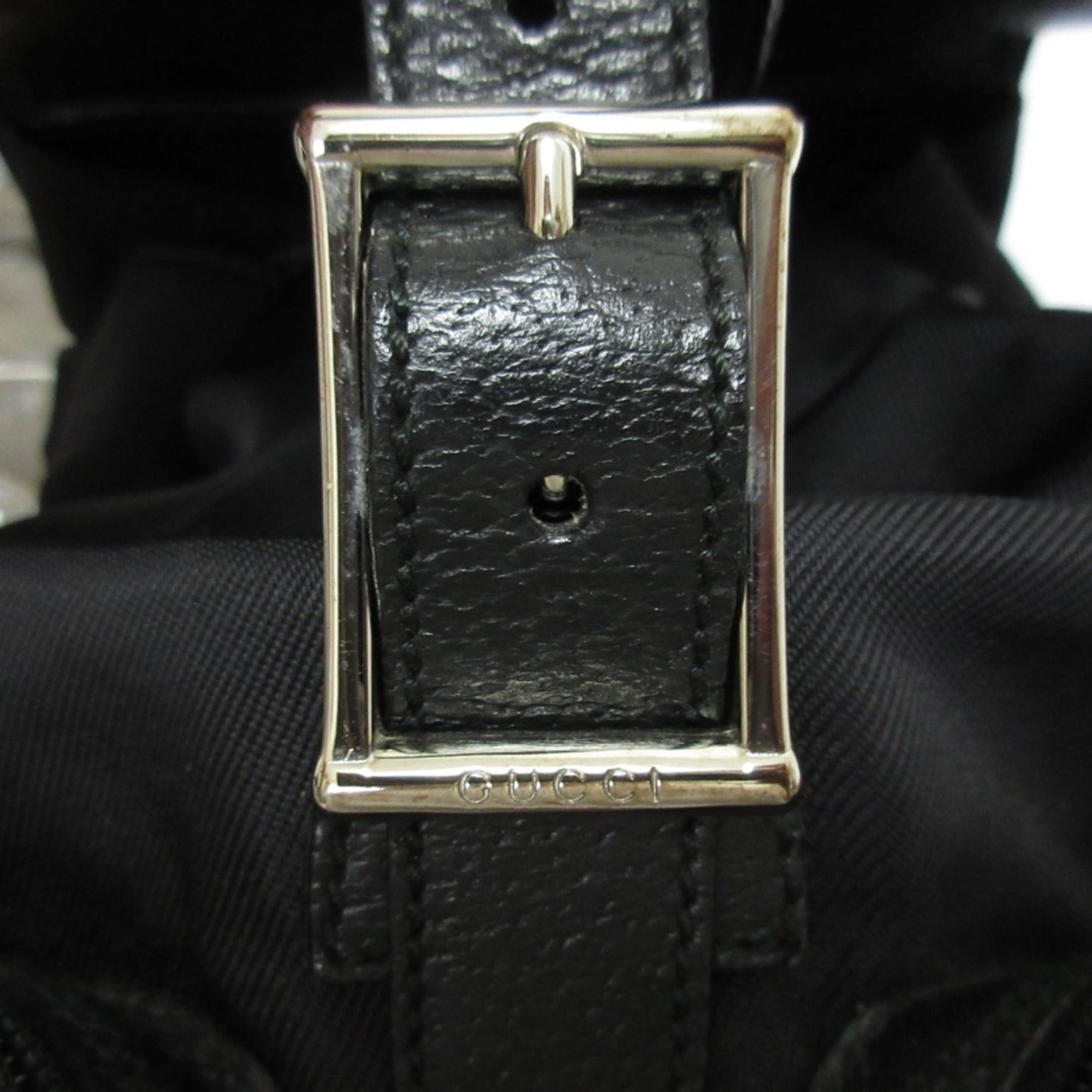 Gucci Black Nylon Backpack (Pre-Owned)